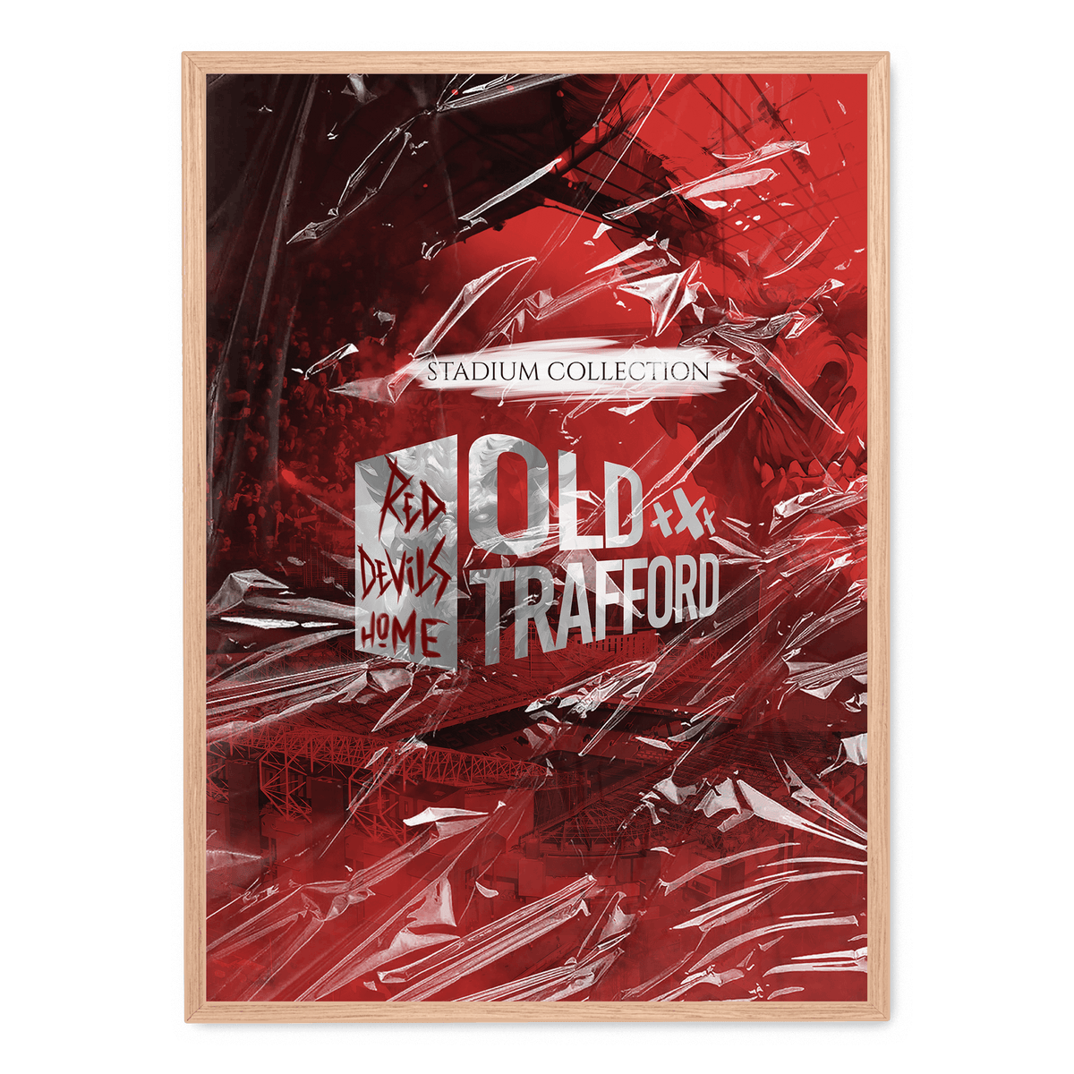 Old Trafford poster Postera.art