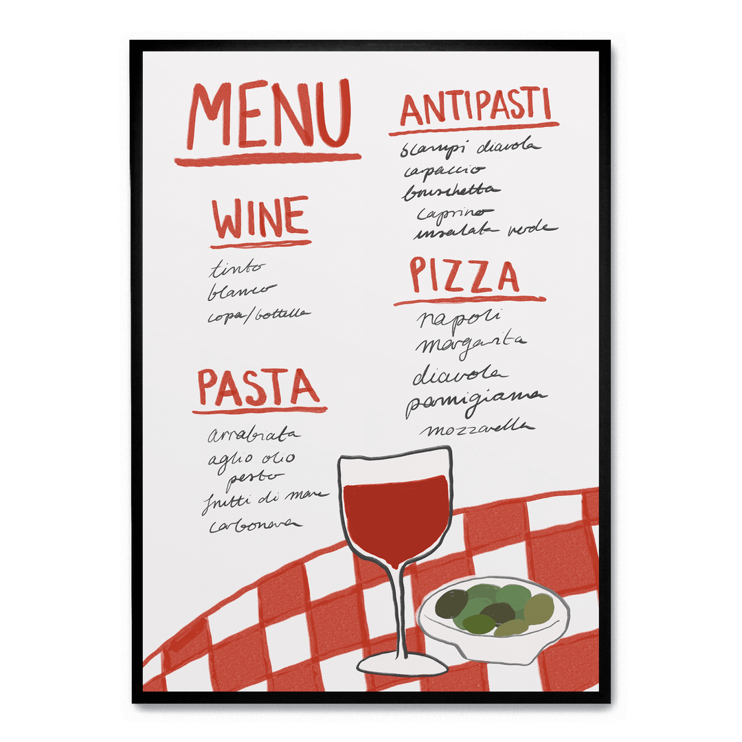 Italian Menu