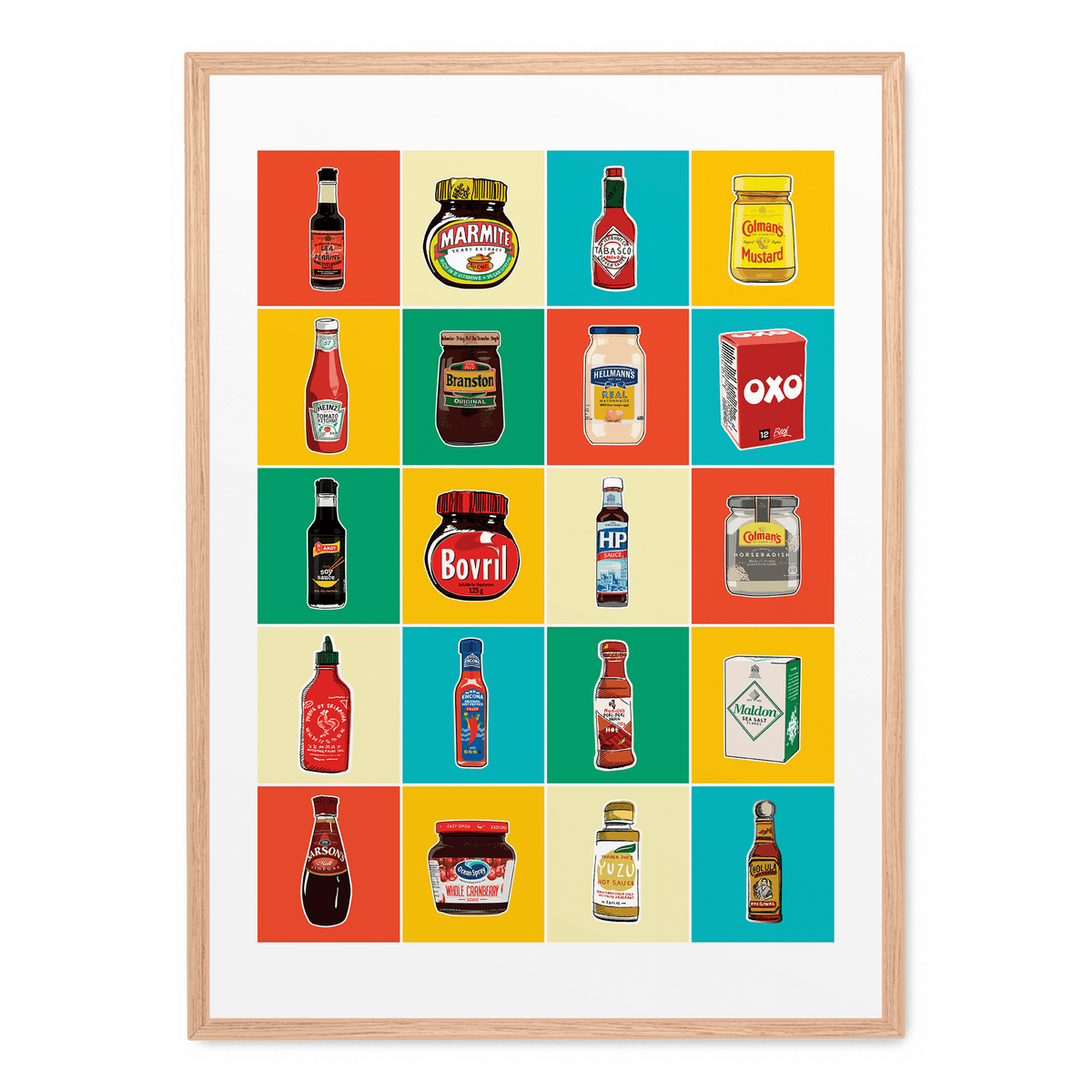 taxonomy-of-condiments-poster-postera-art