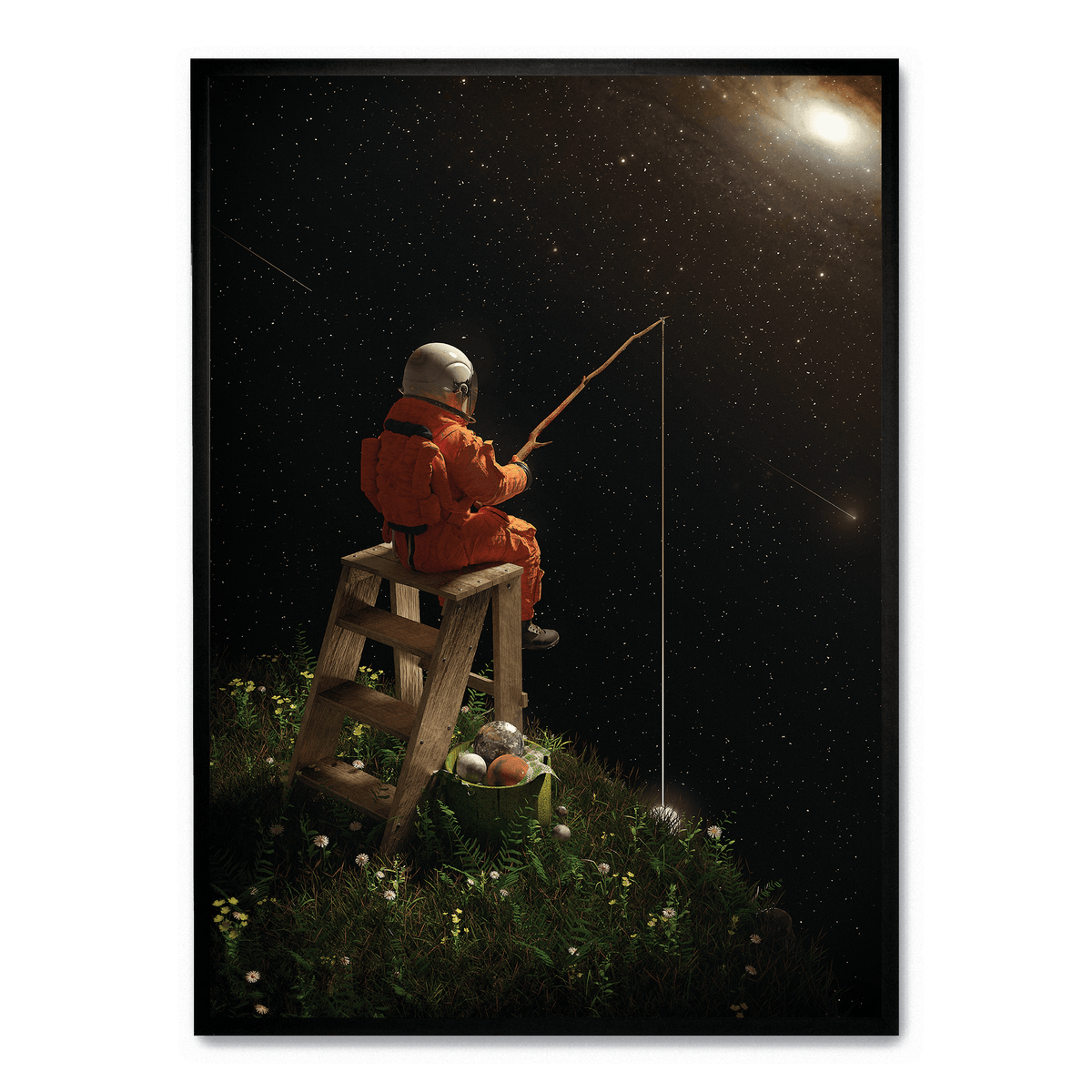 Star Fishing poster | Postera.art