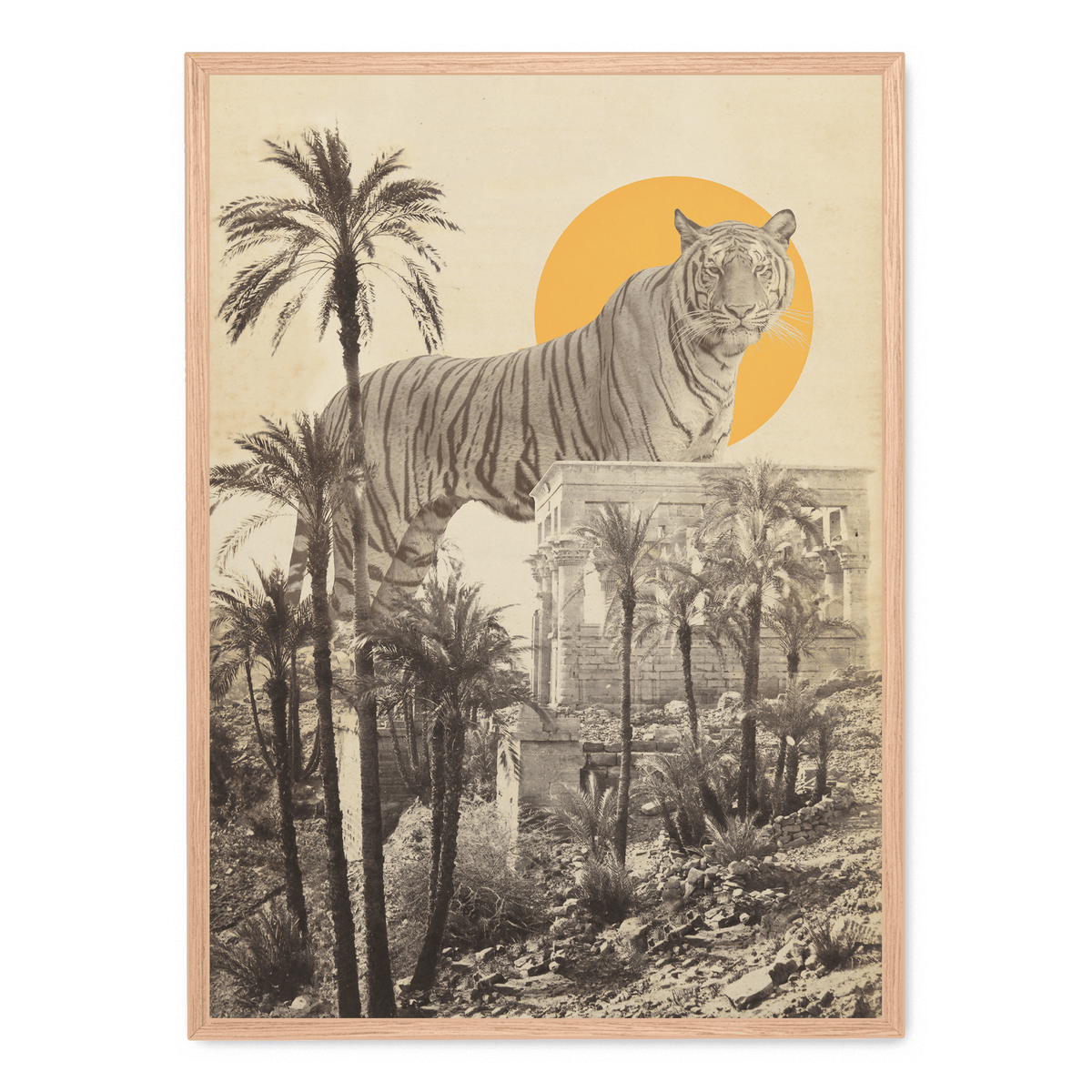 giant-tiger-in-ruins-poster-postera-art