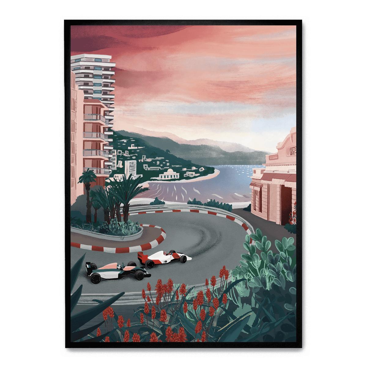 Monaco Circuit poster | Postera.art