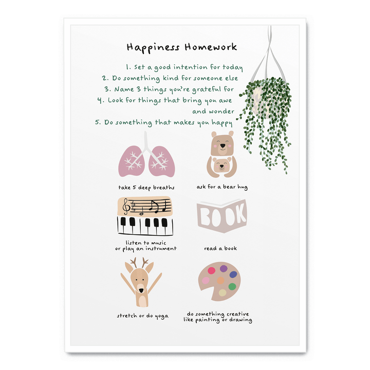 Happiness Homework