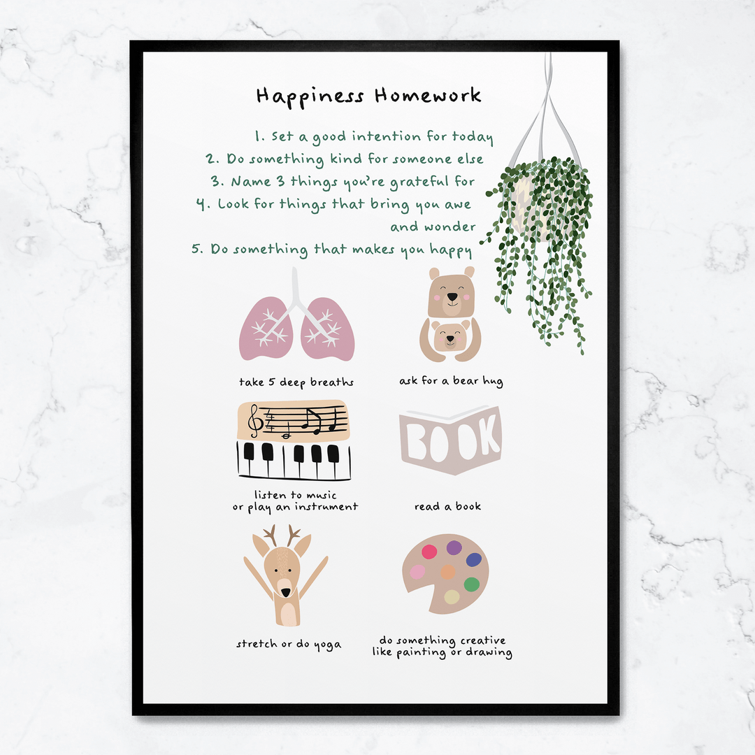 Happiness Homework