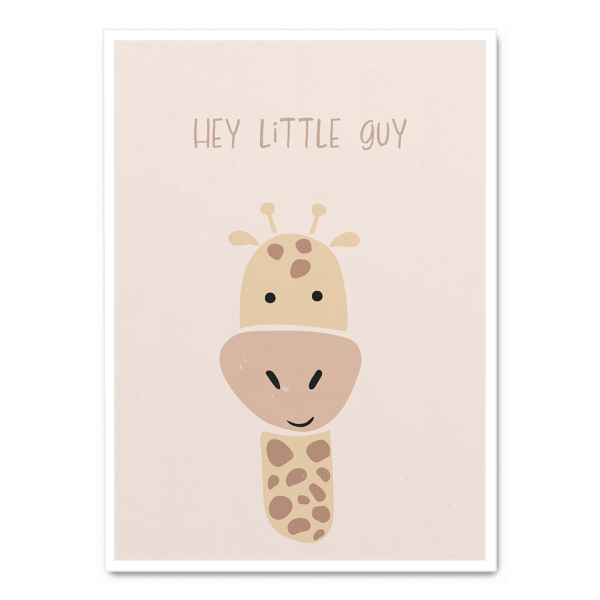Hey Little Guy poster Postera.art