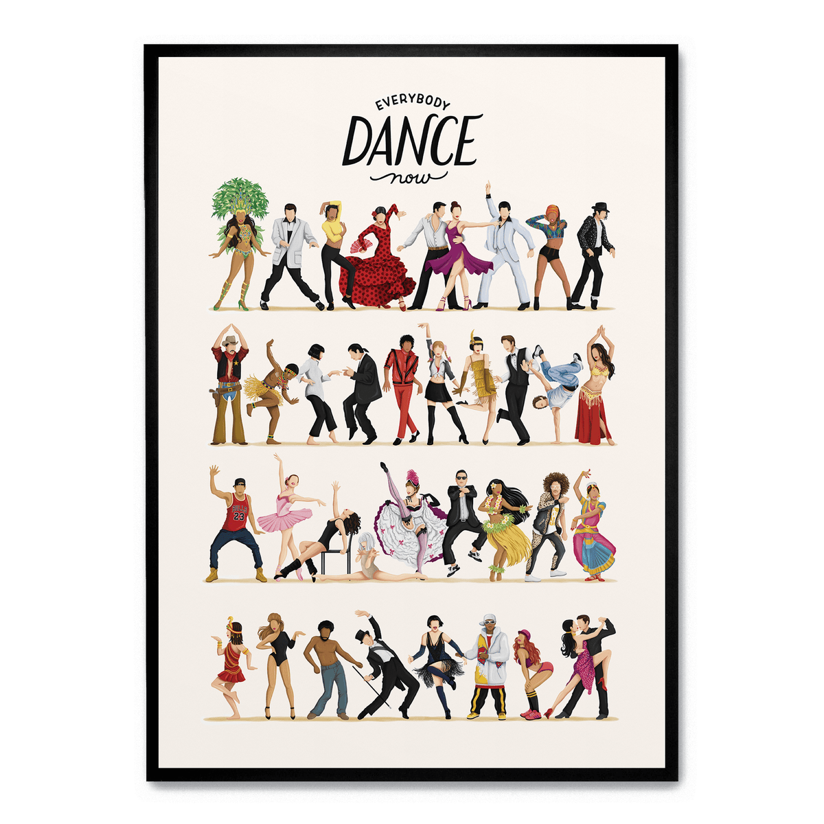 Everybody Dance Now poster | Postera.art