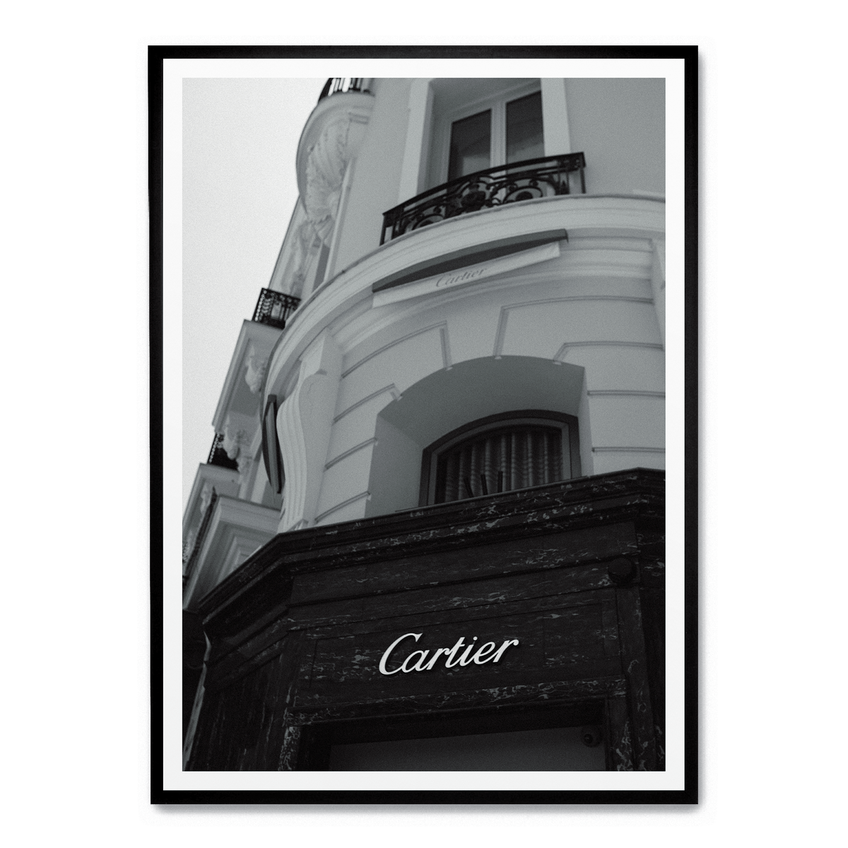 Cartier Front B W