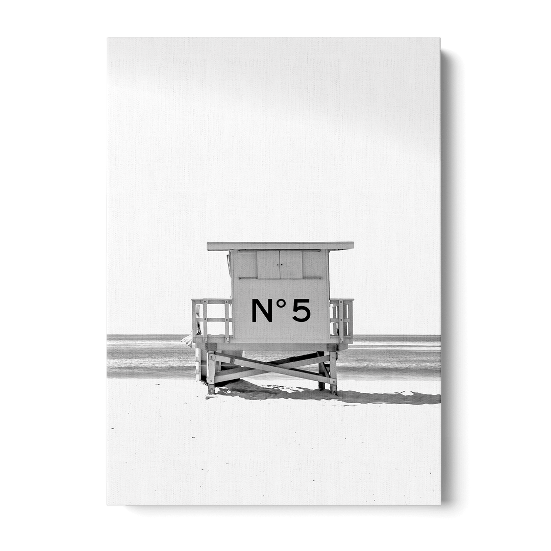 Chanel Beach Cabin Canvas