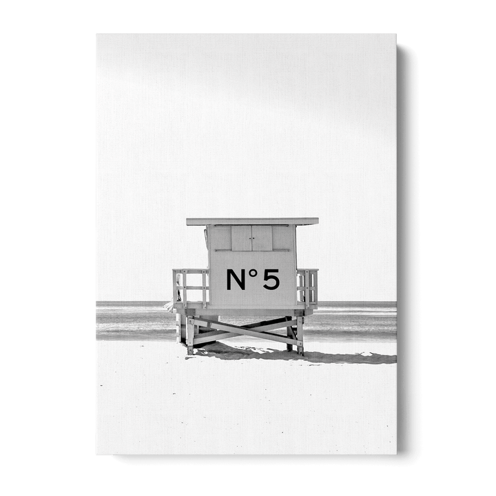 Chanel Beach Cabin Canvas