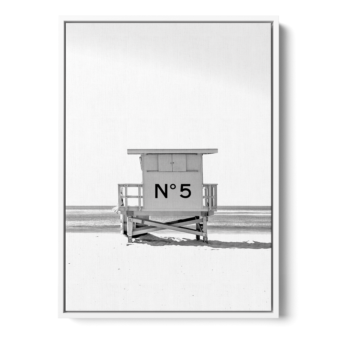 Chanel Beach Cabin Canvas