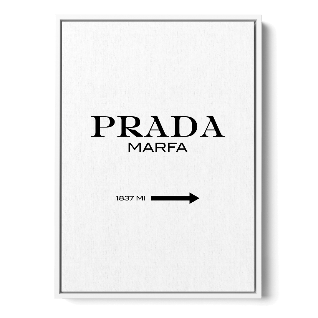 Prada Marfa Canvas