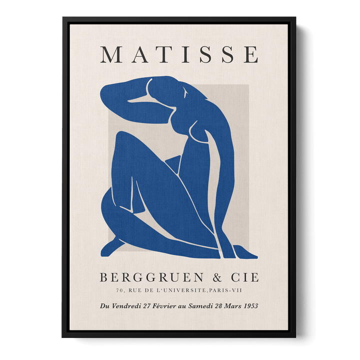 Matisse Blue Nude Canvas