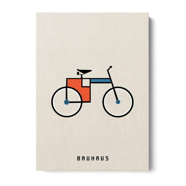 Bauhaus Bicycle Canvas
