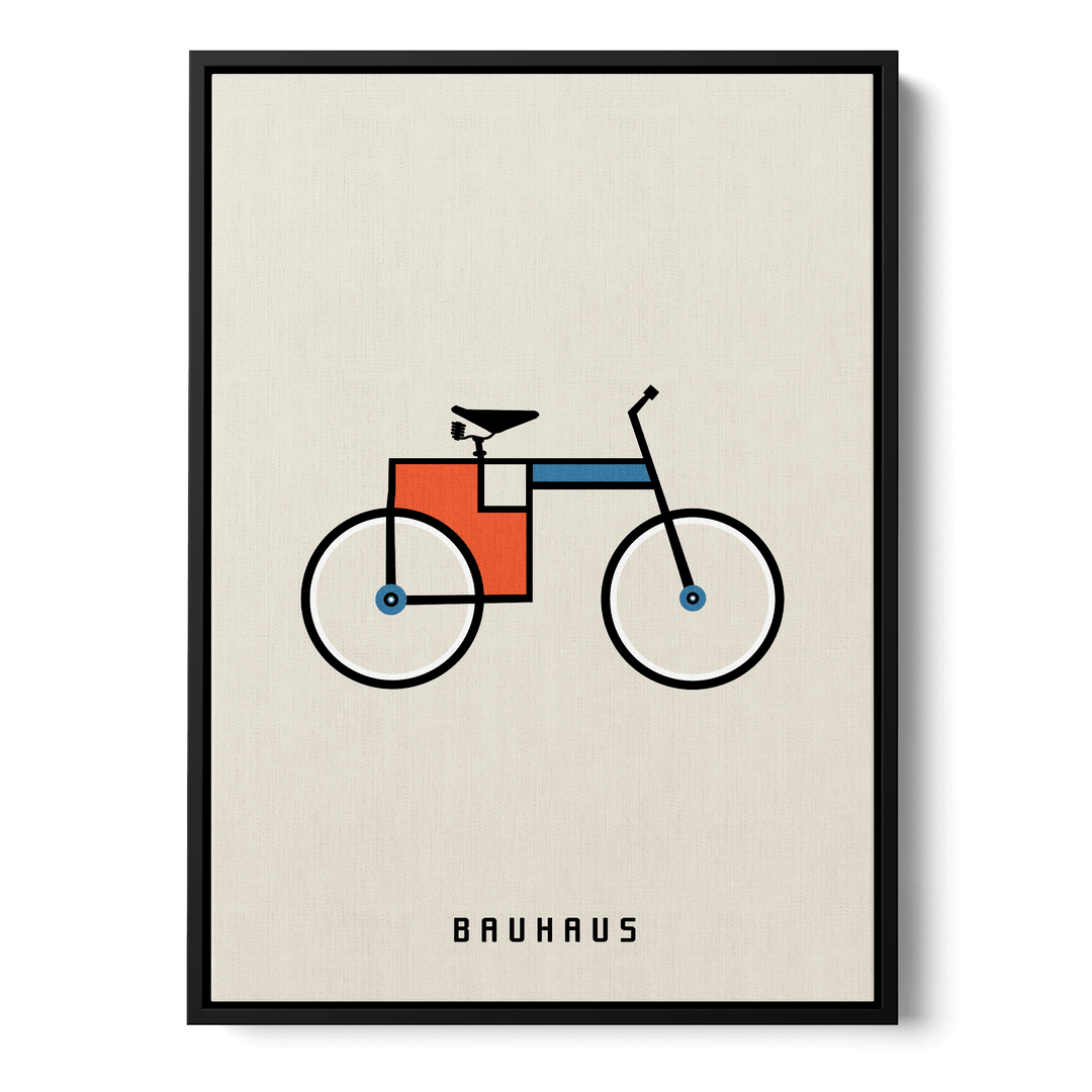Bauhaus Bicycle Canvas
