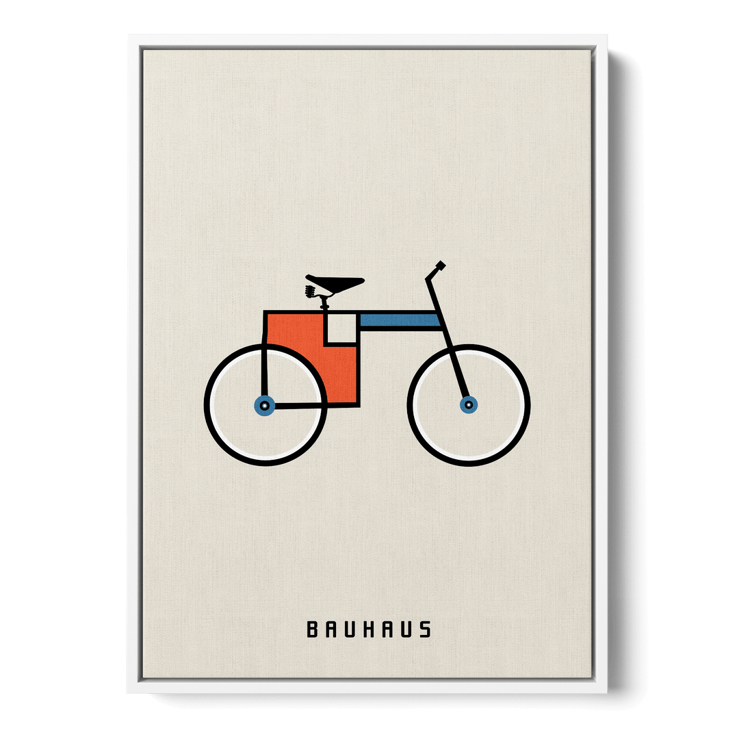 Bauhaus Bicycle Canvas