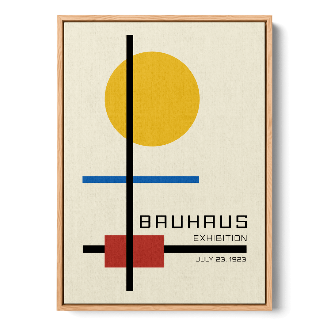 Bauhaus Exhibition Canvas