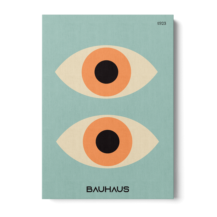 Bauhaus Eyes Canvas