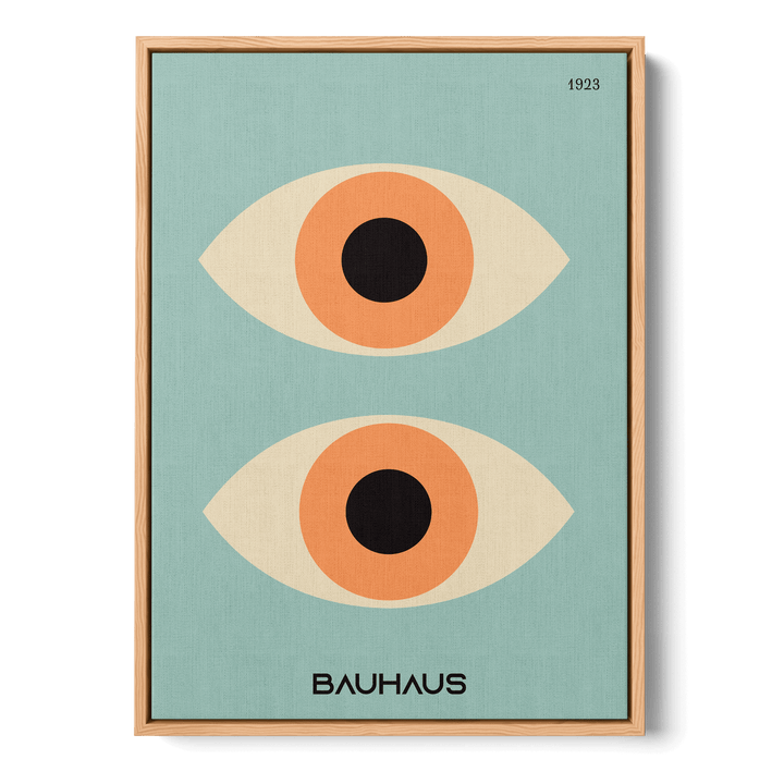 Bauhaus Eyes Canvas
