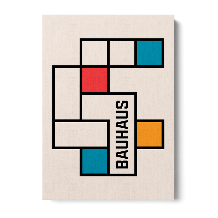 Bauhaus Tetris Canvas