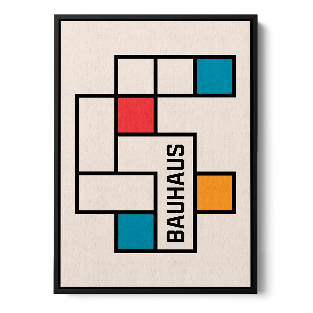 Bauhaus Tetris Canvas