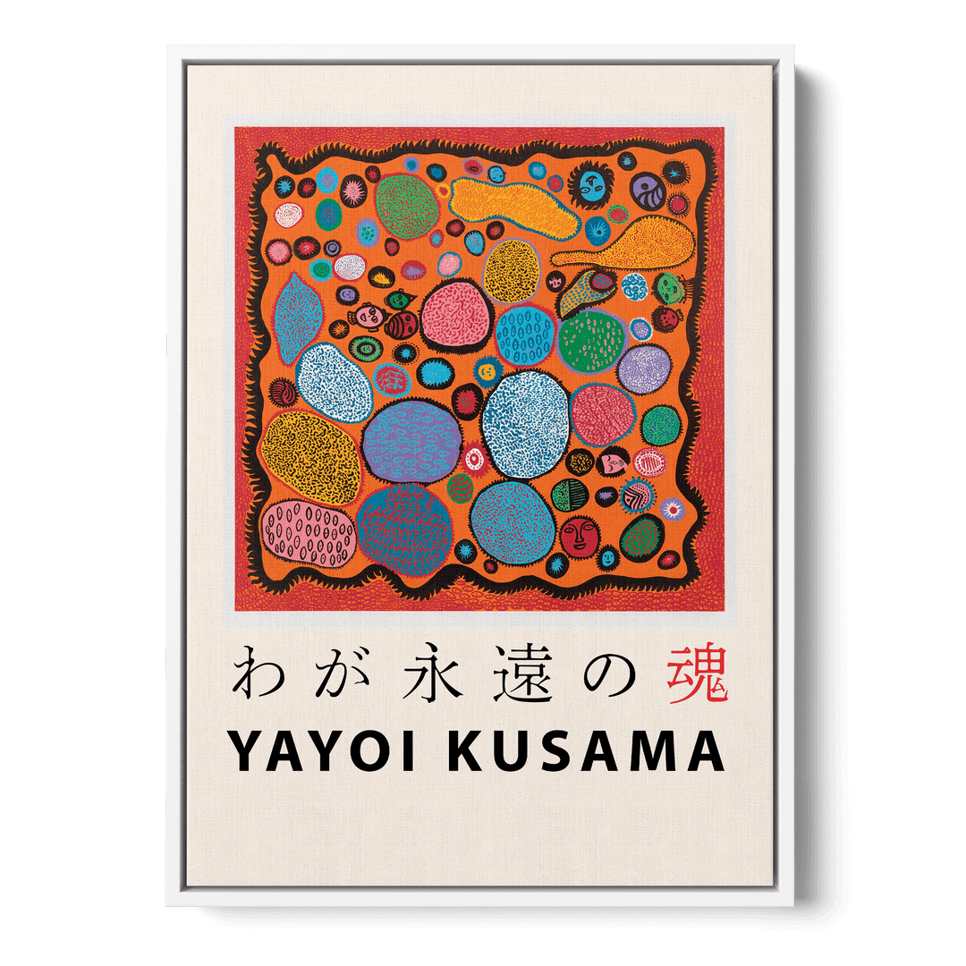 Yayoi Kusama - All The Eternal Love Canvas