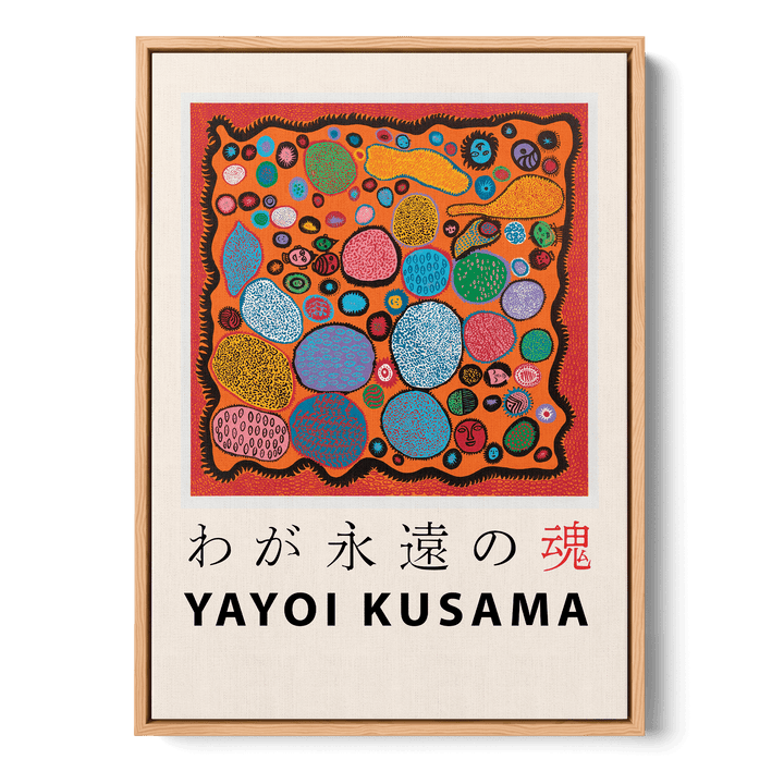 Yayoi Kusama - All The Eternal Love Canvas
