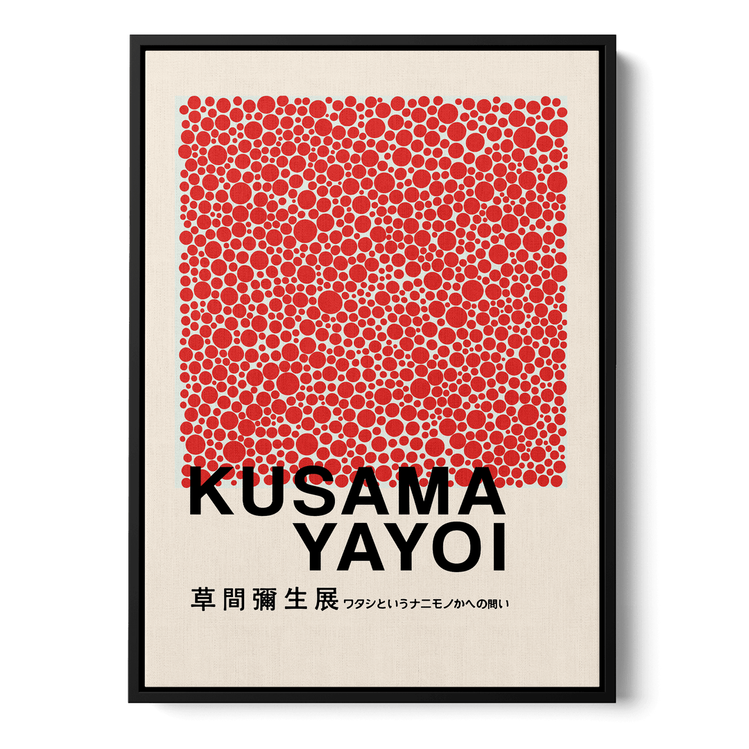 Yayoi Kusama - Red Dots Canvas