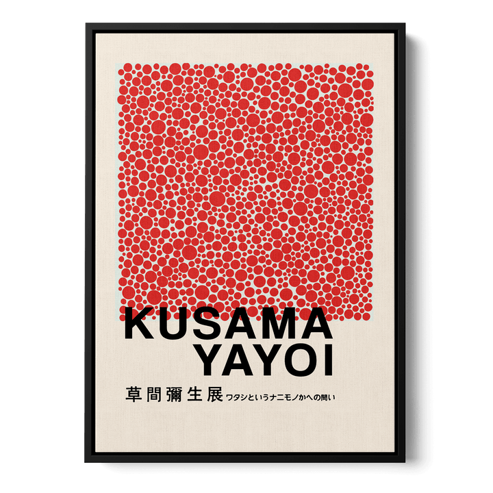 Yayoi Kusama - Red Dots Canvas