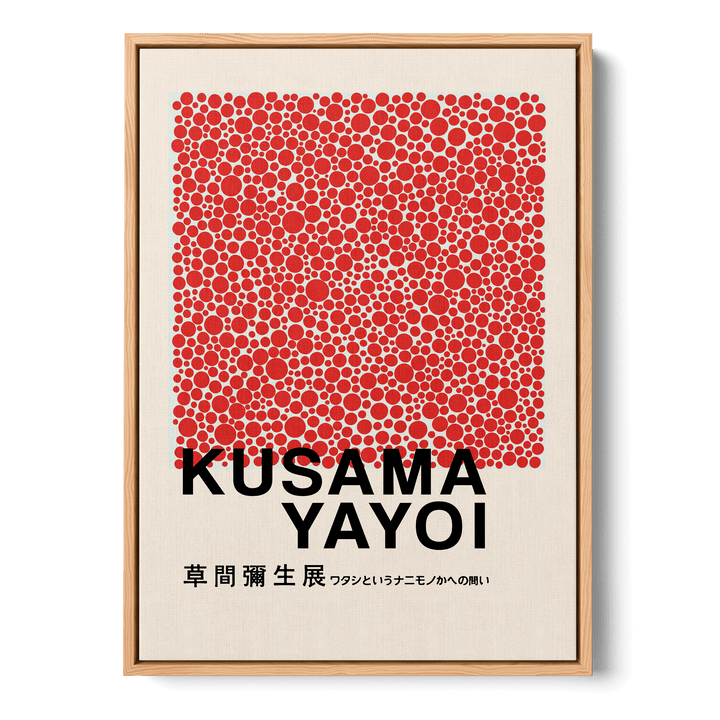 Yayoi Kusama - Red Dots Canvas