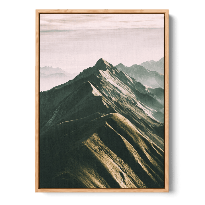 Far Up In The Mountains Canvas
