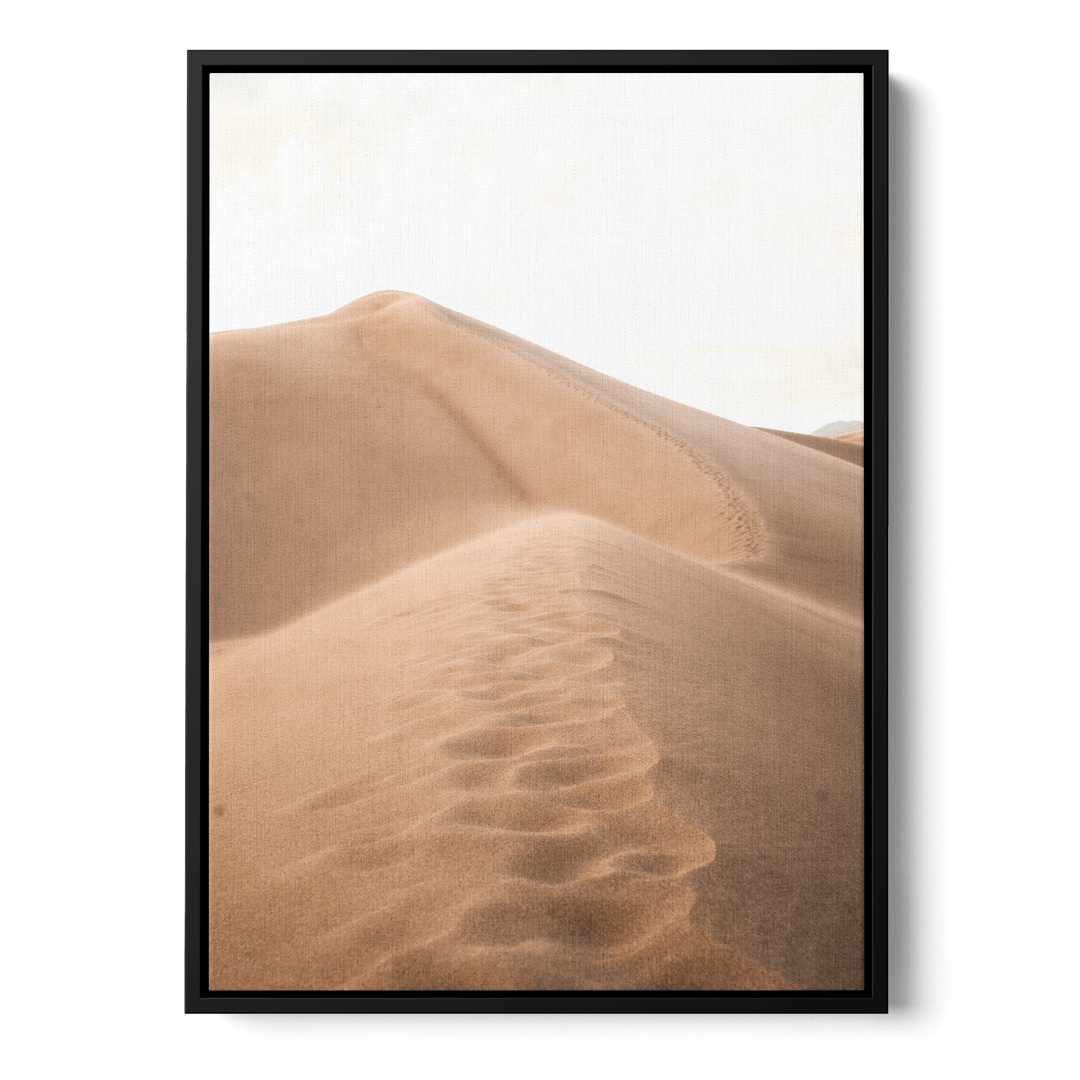 Sand In The Desert Canvas