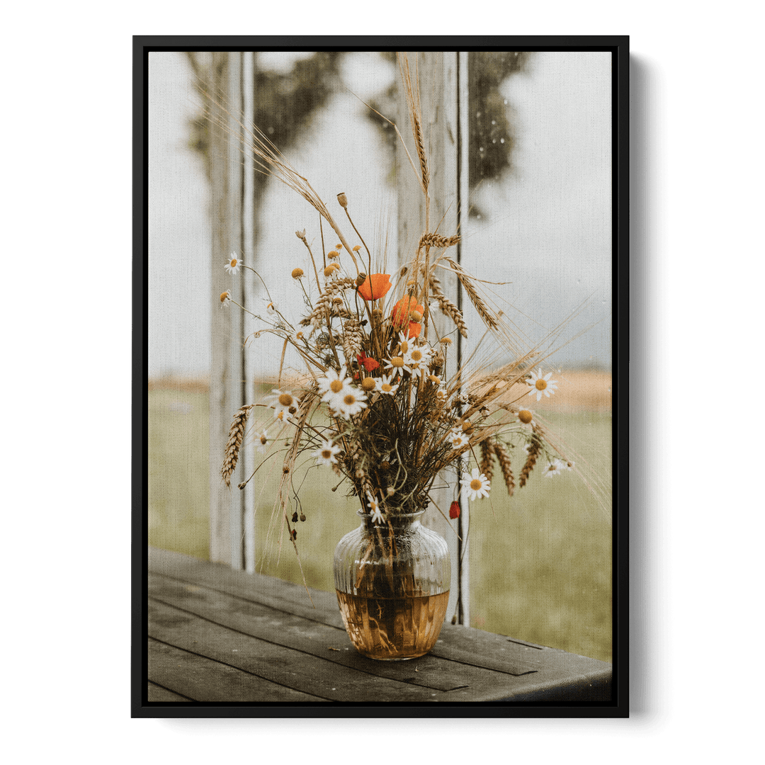 Wild Flower Bouquet Canvas