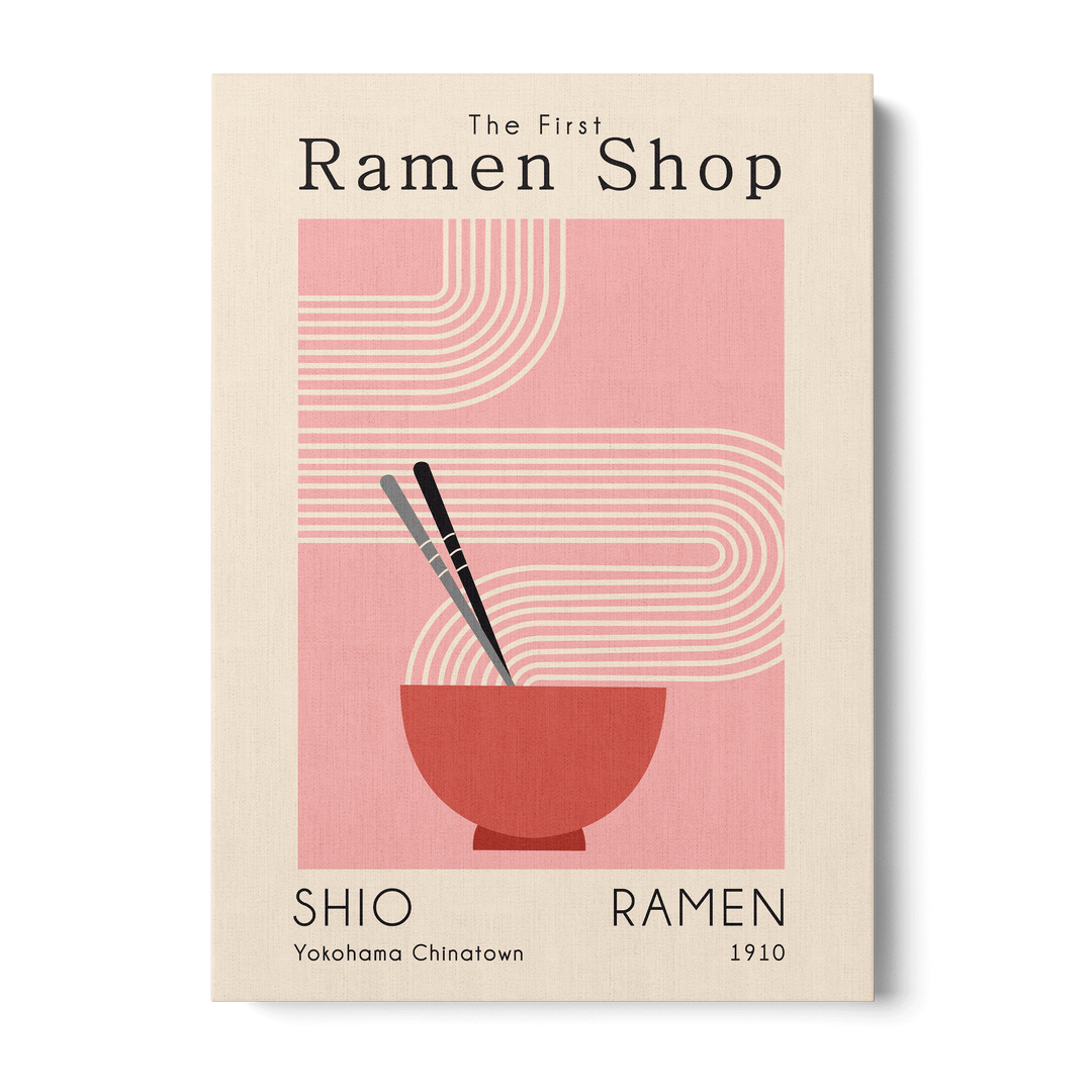 The First Ramen Shop Canvas