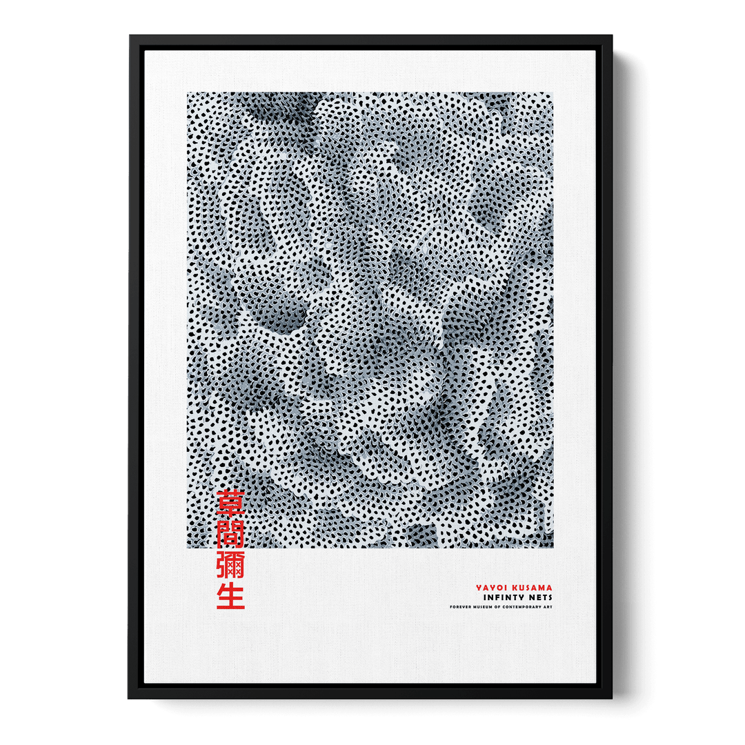 Yayoi Kusama - Infinity Net 2 Canvas