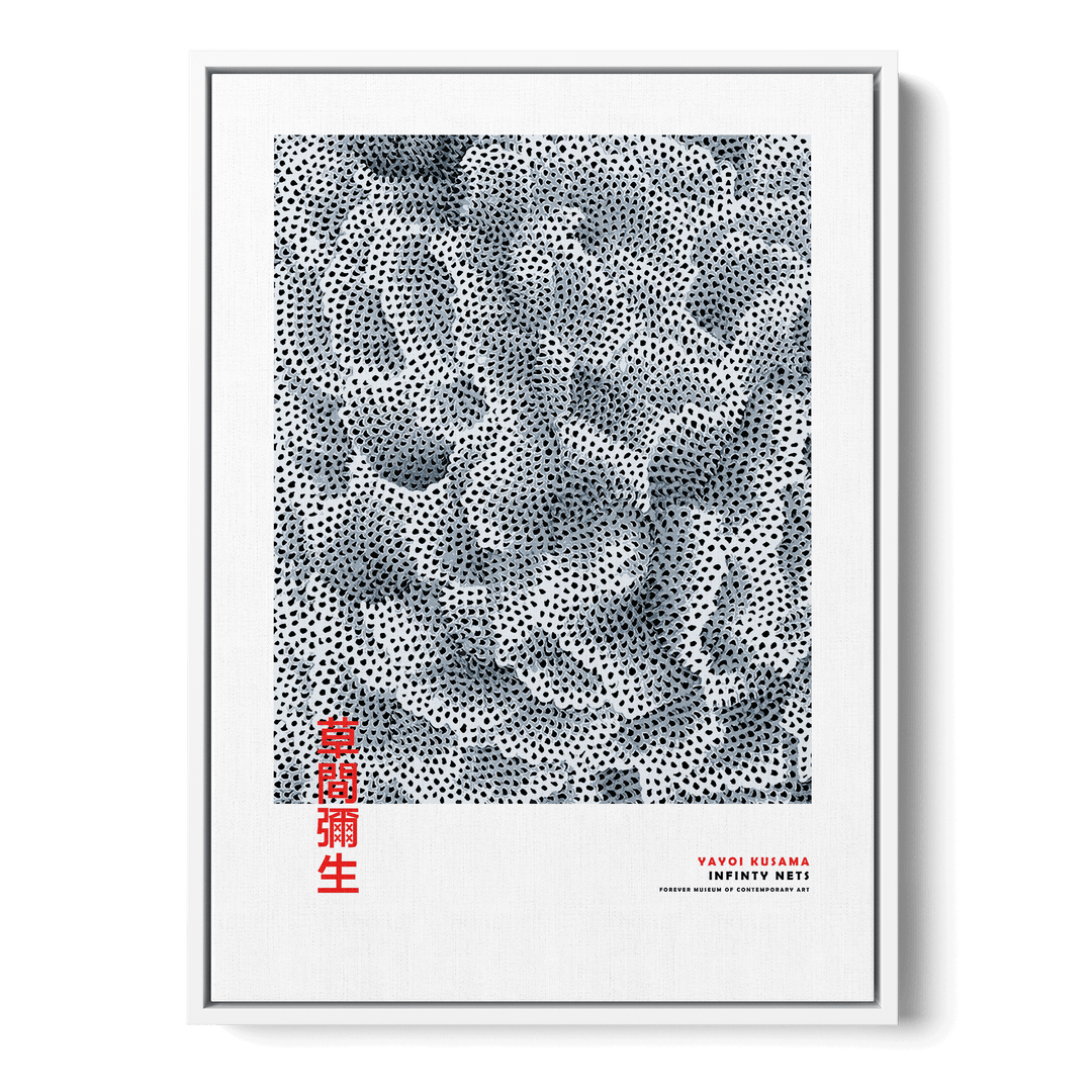 Yayoi Kusama - Infinity Net 2 Canvas