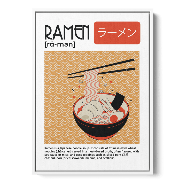 Ramen Definition Canvas