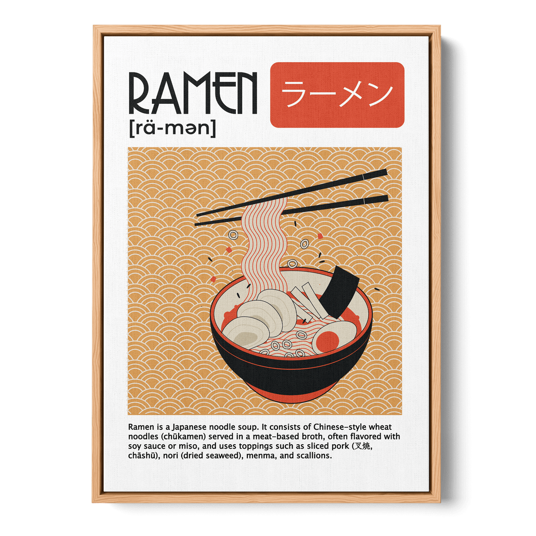 Ramen Definition Canvas