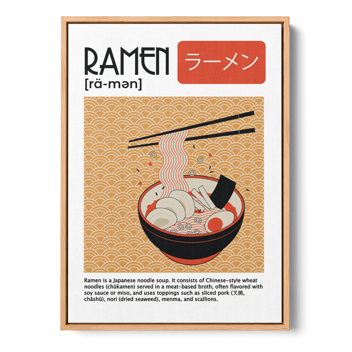 Ramen Definition Canvas