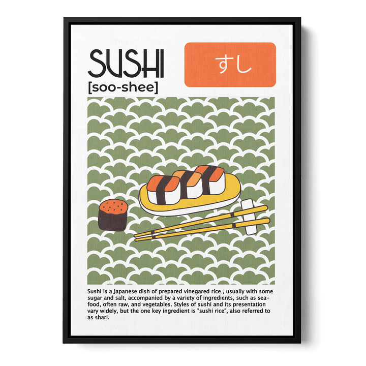Sushi Definition Canvas