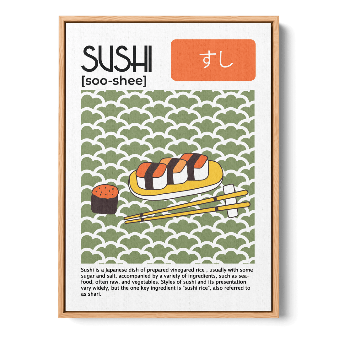 Sushi Definition Canvas
