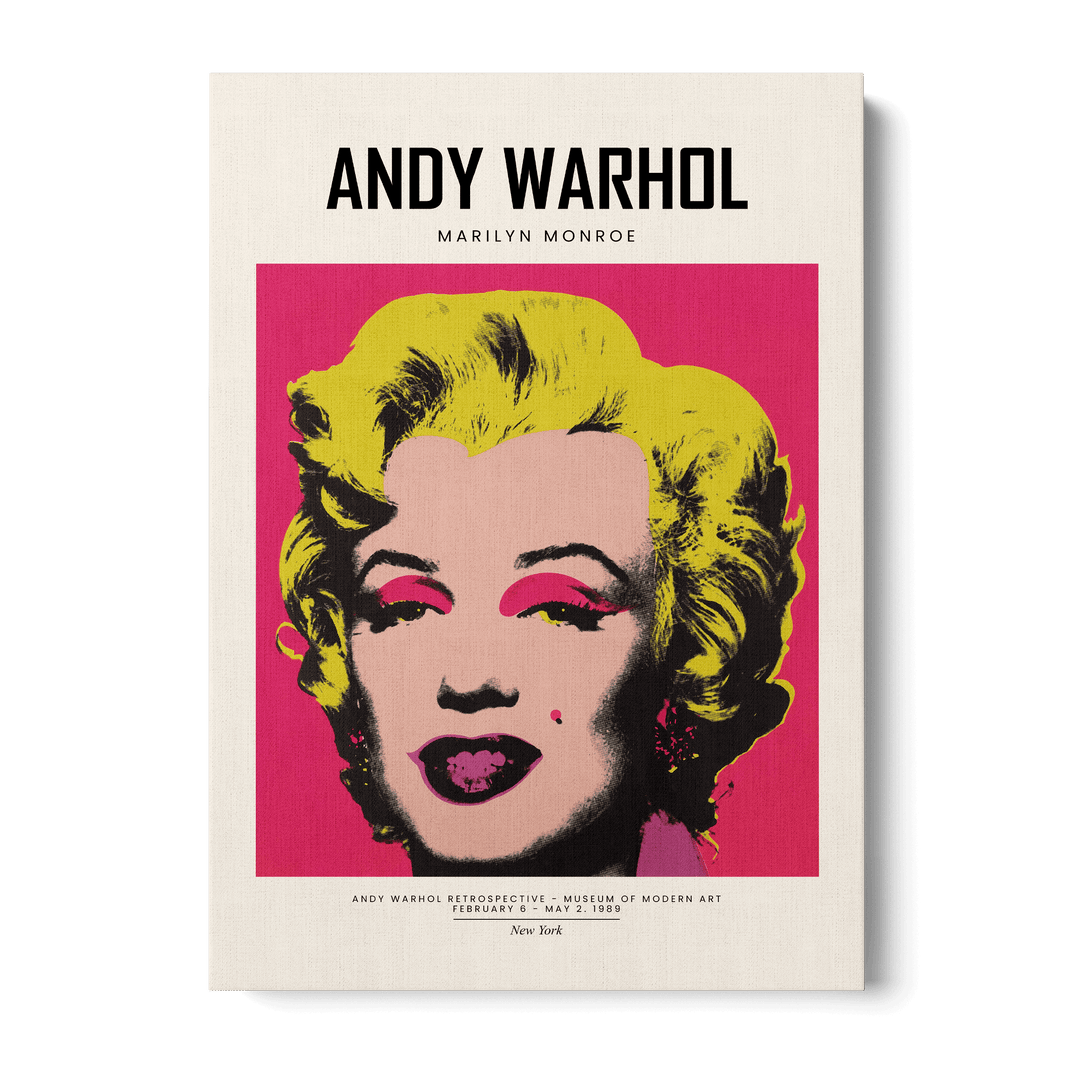 Marilyn Monroe Retrospective Canvas
