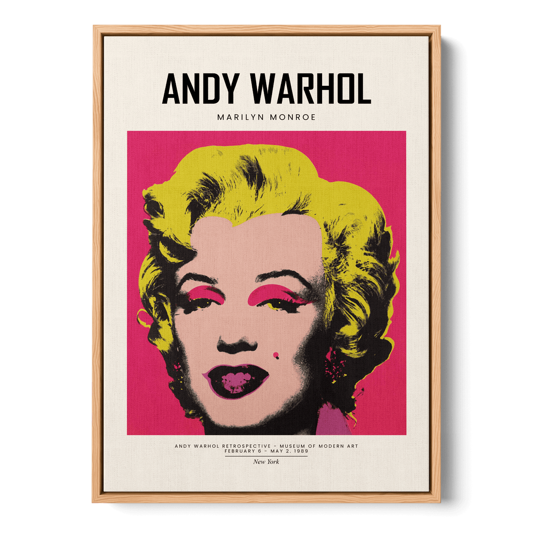 Marilyn Monroe Retrospective Canvas