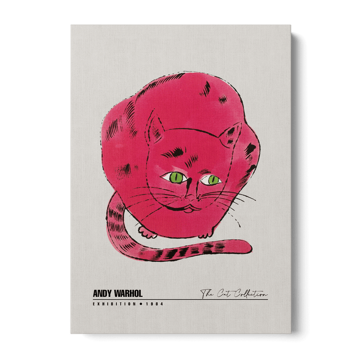 Pink Cat Canvas