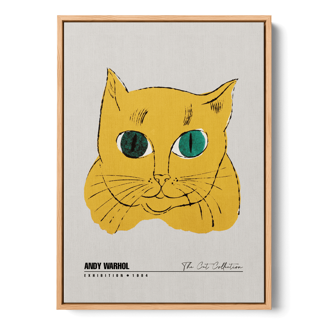 Yellow Cat Canvas