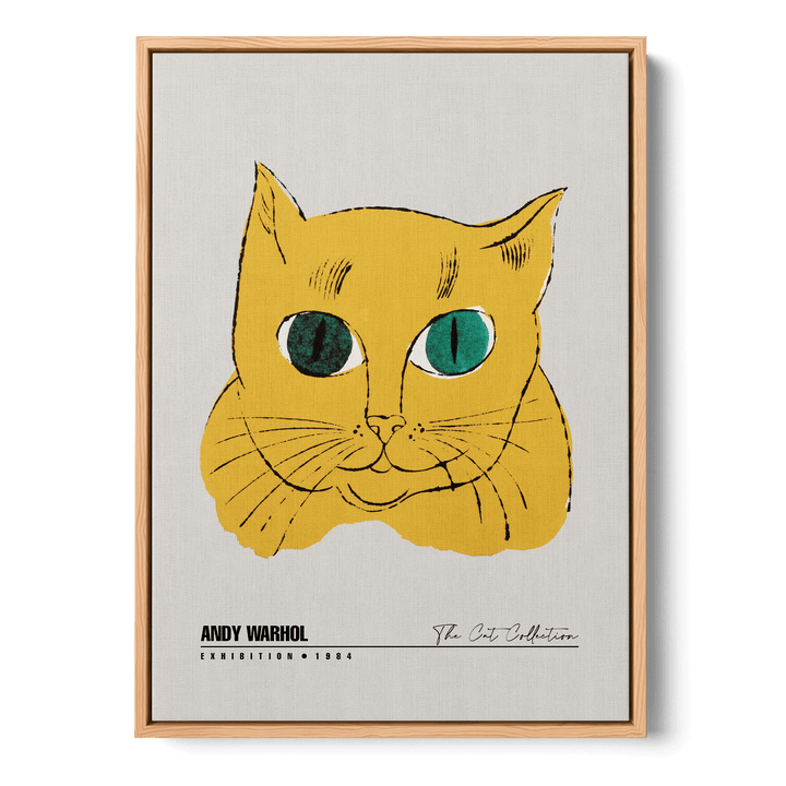 Yellow Cat Canvas