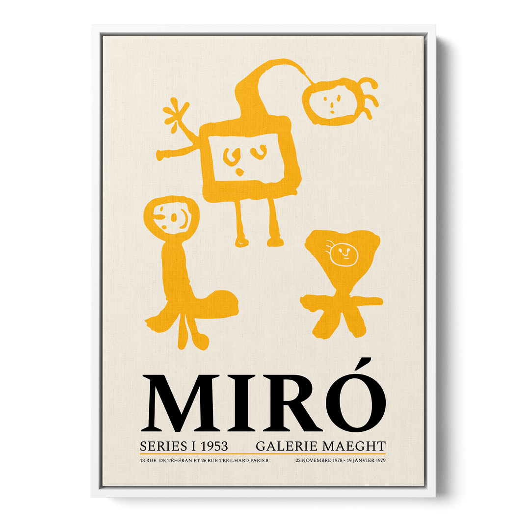 Miró Series I 1953 Canvas
