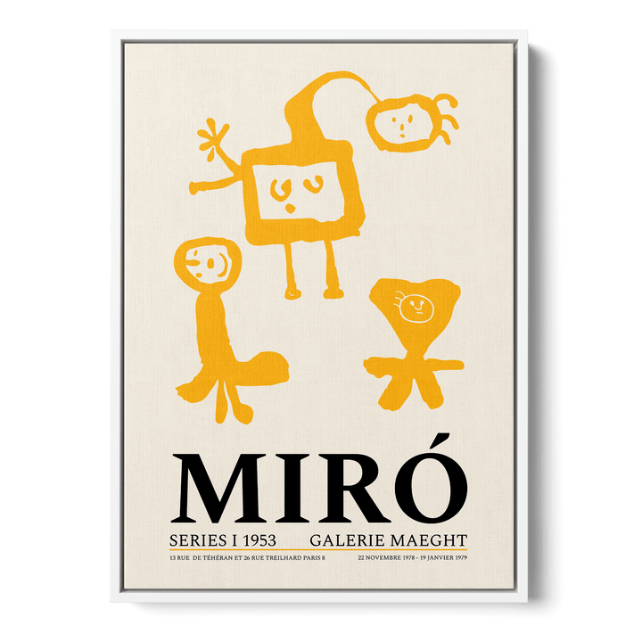 Miró Series I 1953 Canvas