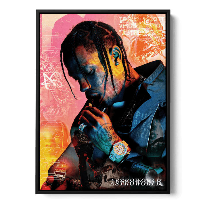 Travis Scott x Astroworld Canvas