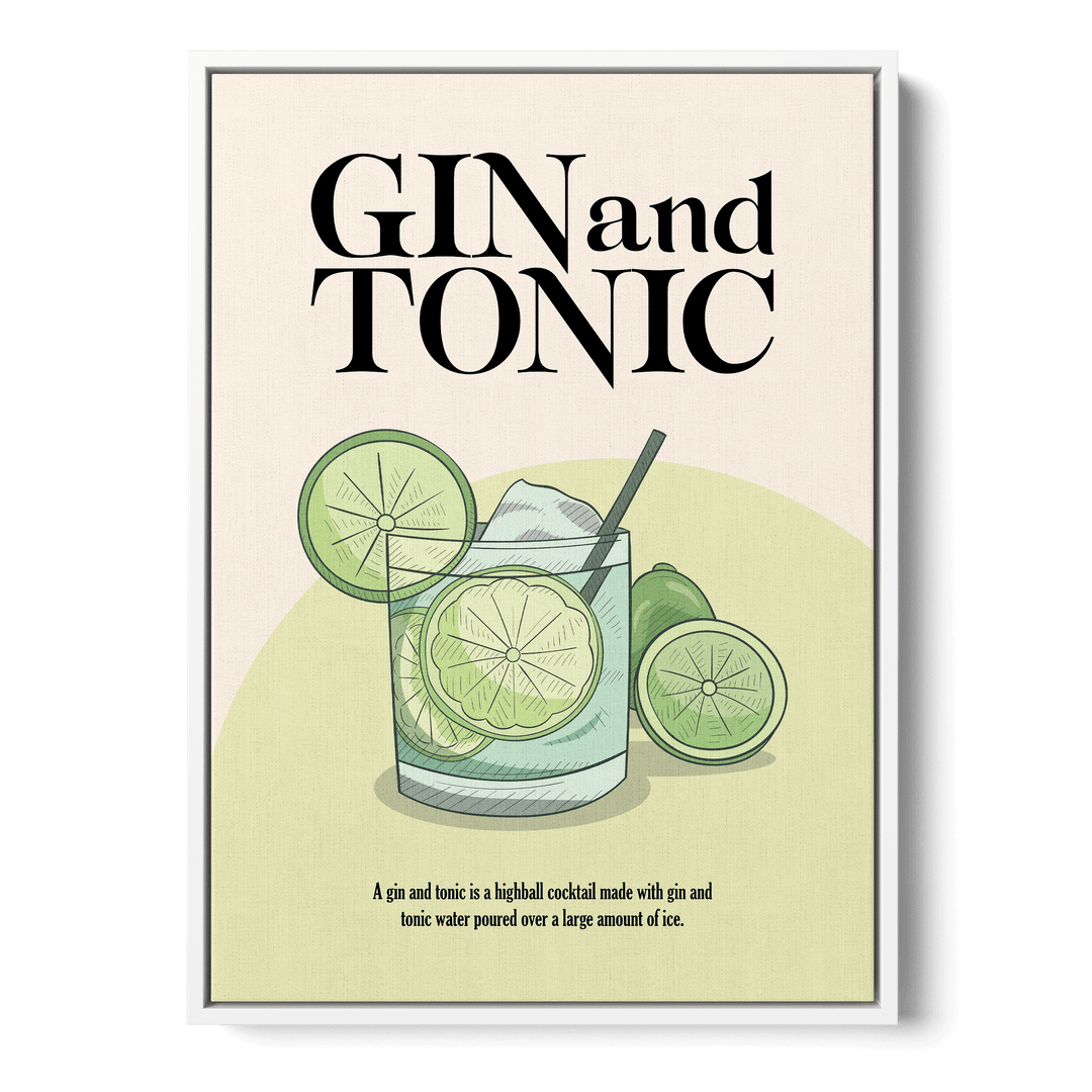Gin And Tonic 2 Canvas