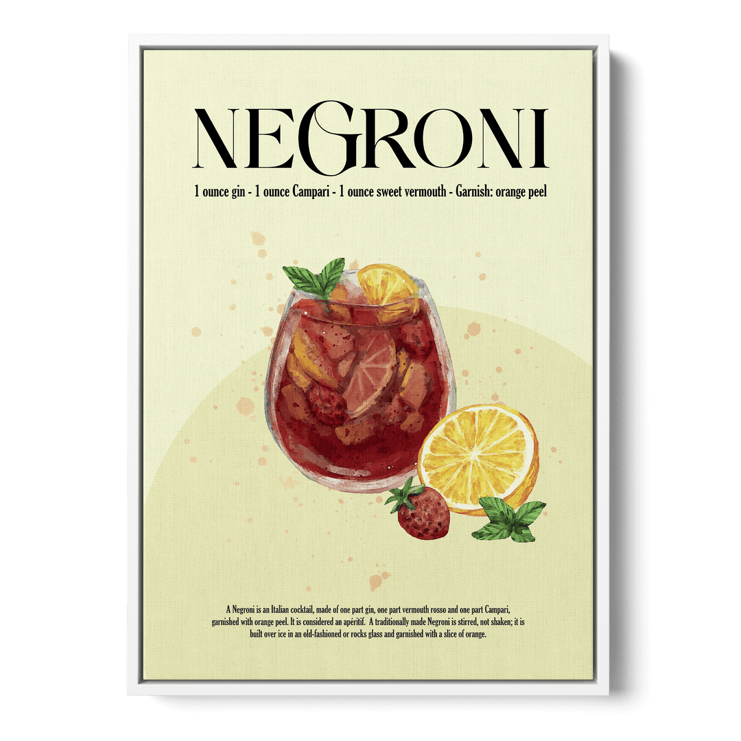 Negroni Canvas